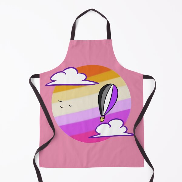 Item preview, Sky's The Limit (Asexual Lesbian Flag Version) designed and sold by toast-part-two.
