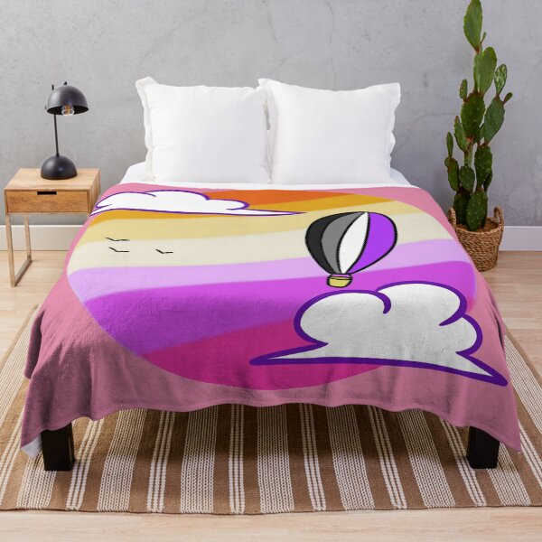 Item preview, Sky's The Limit (Asexual Lesbian Flag Version) designed and sold by toast-part-two.