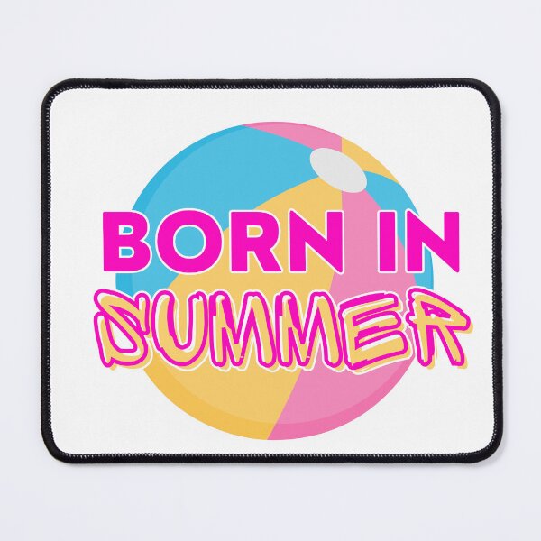 Item preview, Born in Summer designed and sold by Catspeople.