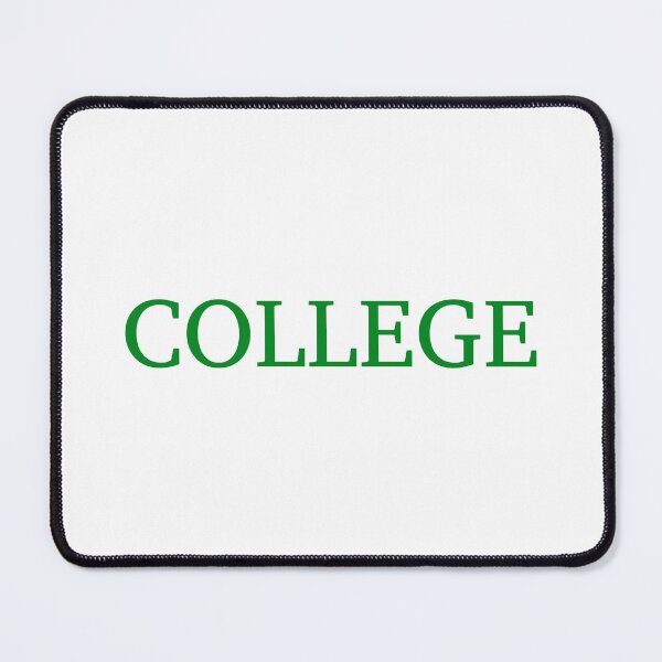 Item preview, COLLEGE - Forest Green Text designed and sold by Artsy-Chemist.