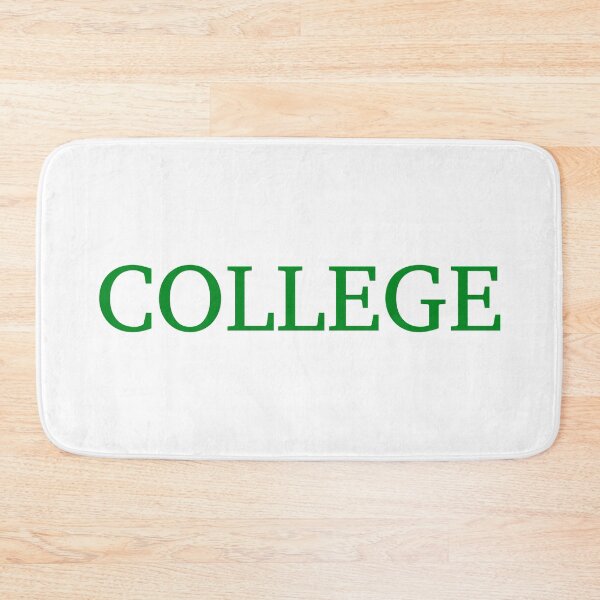 Item preview, COLLEGE - Forest Green Text designed and sold by Artsy-Chemist.