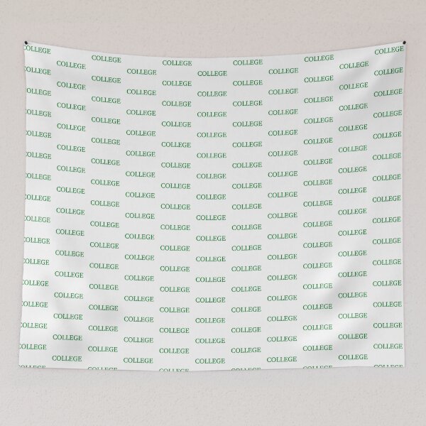 Item preview, COLLEGE - Forest Green Text designed and sold by Artsy-Chemist.