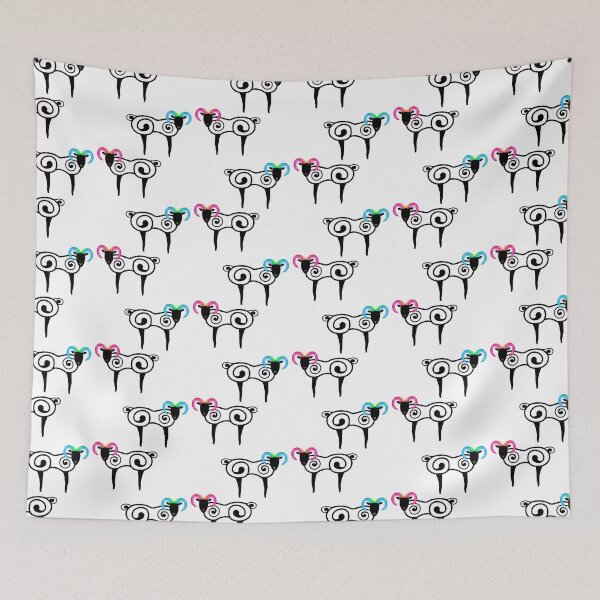 Item preview, Mountains of Sheep designed and sold by ArtwithDog.