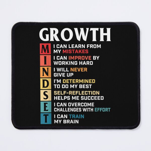 Item preview, Growth Mindset Definition - Motivational Quote Inspiration designed and sold by FelixRiojas.