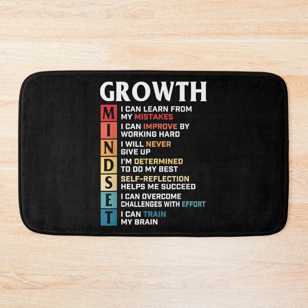 Item preview, Growth Mindset Definition - Motivational Quote Inspiration designed and sold by FelixRiojas.