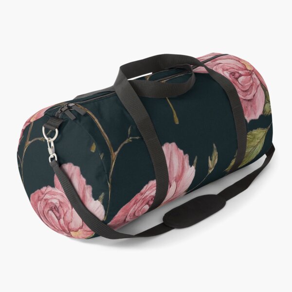 Item preview, Pink Roses on Dark Navy | Vintage Aesthetic Florals Flowers designed and sold by ShevaunStonem.