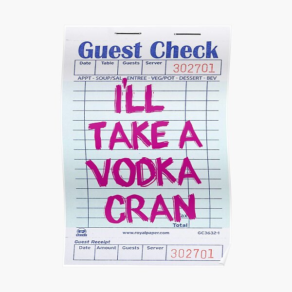 cheers - GUEST CHECK NIKKISBLING_ Poster