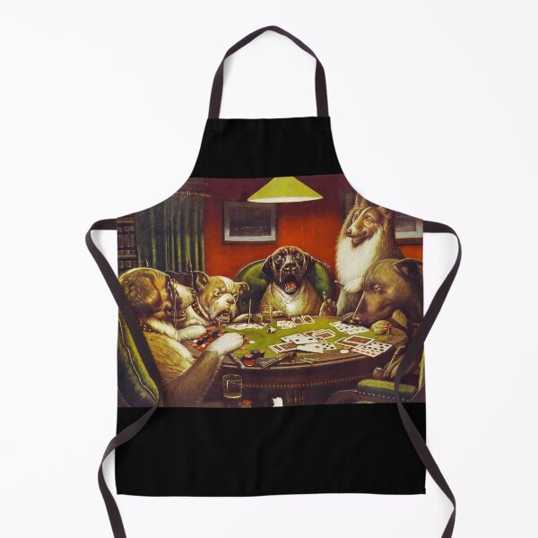 Item preview, Dogs Playing Poker Funny Dogs Playing Poker Cute Poker Player Gift designed and sold by madeulaugh.