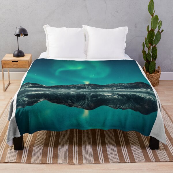 Item preview, Iceland, Blue Northern Lights designed and sold by newburyboutique.