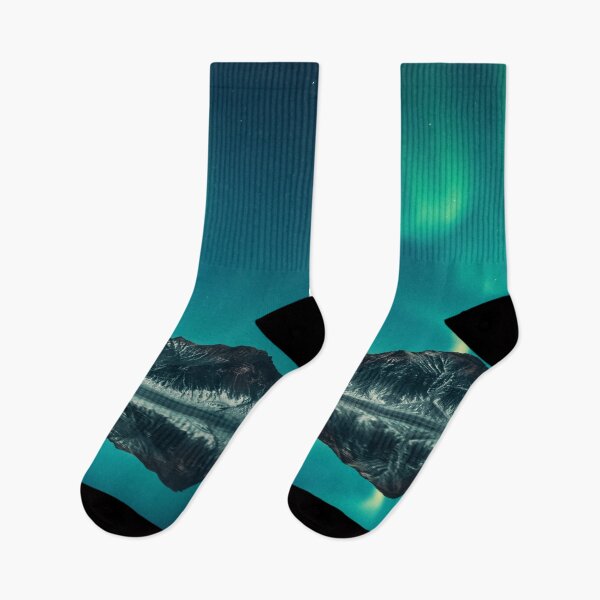 Item preview, Iceland, Blue Northern Lights designed and sold by newburyboutique.