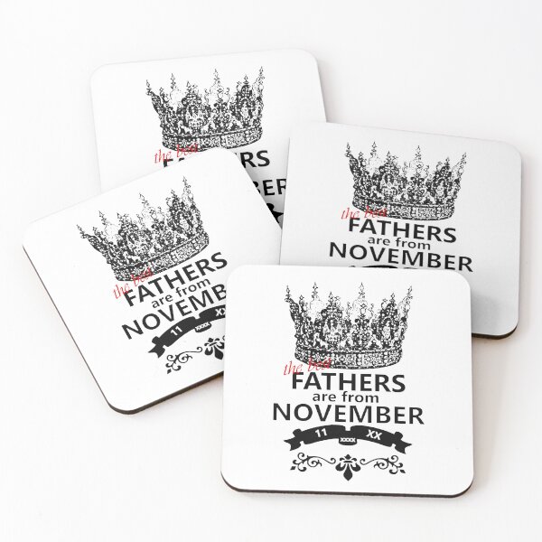 Item preview, BEST FATHERS ARE FROM NOVEMBER designed and sold by K0tK0tu.