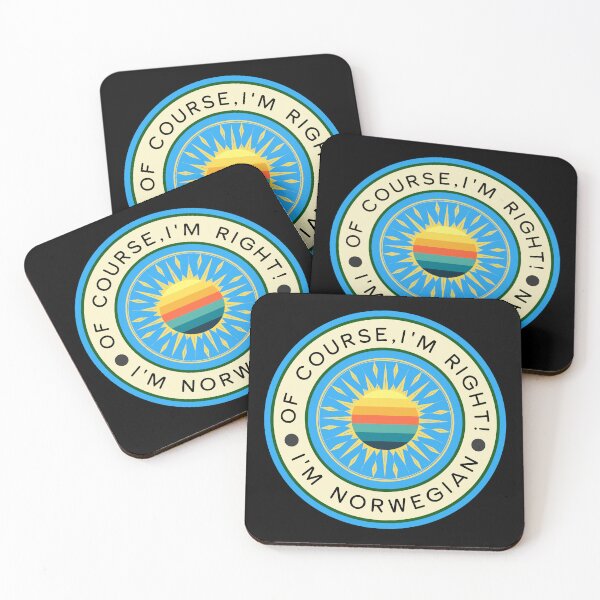 Item preview, Of Course, I'm Right! I'm Norwegian - Norway designed and sold by ALesterDesign.