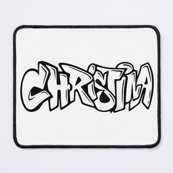 Item preview, Christina - Graffiti Name Design designed and sold by NameThatShirt.