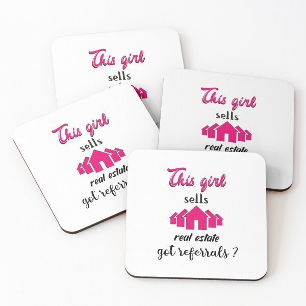 Item preview, This Girl Sells Real Estate Got Referrals?  designed and sold by SOUFIANE1991.