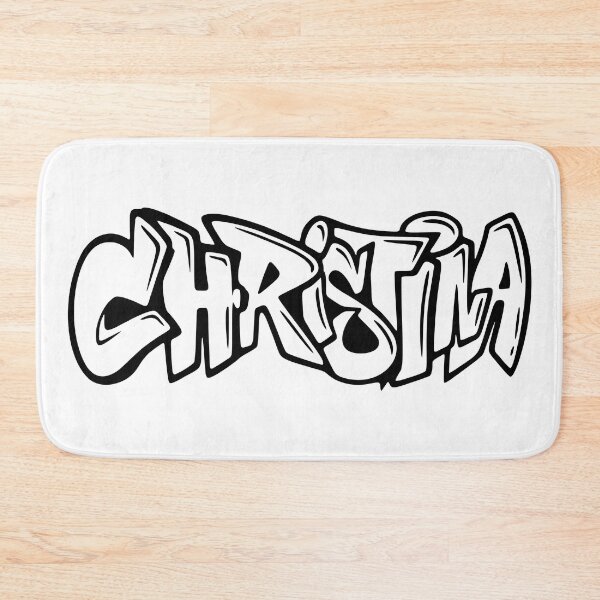 Item preview, Christina - Graffiti Name Design designed and sold by NameThatShirt.