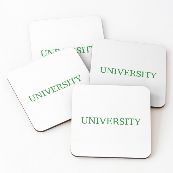Item preview, UNIVERSITY - Forest Green Text designed and sold by Artsy-Chemist.