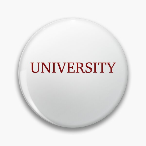 Item preview, UNIVERSITY - Fierce Scarlet Text designed and sold by Artsy-Chemist.