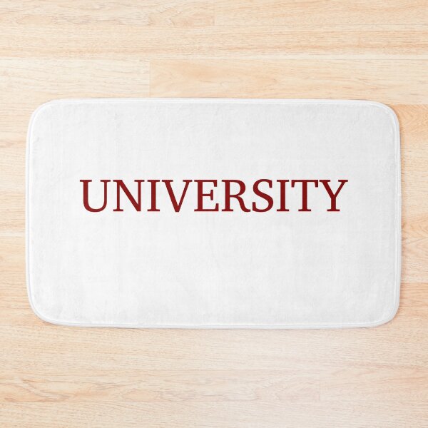 Item preview, UNIVERSITY - Fierce Scarlet Text designed and sold by Artsy-Chemist.