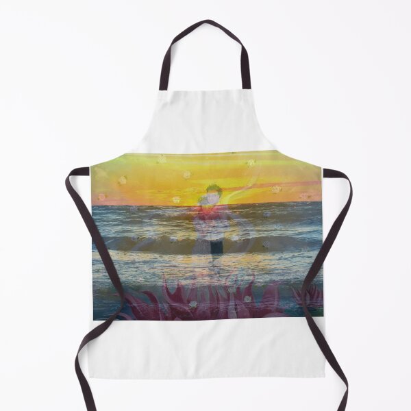 Item preview, Mixed Media: Sunset, seascape and oil painting, photo and painting by Marina Daniluka designed and sold by MariDaniArt.