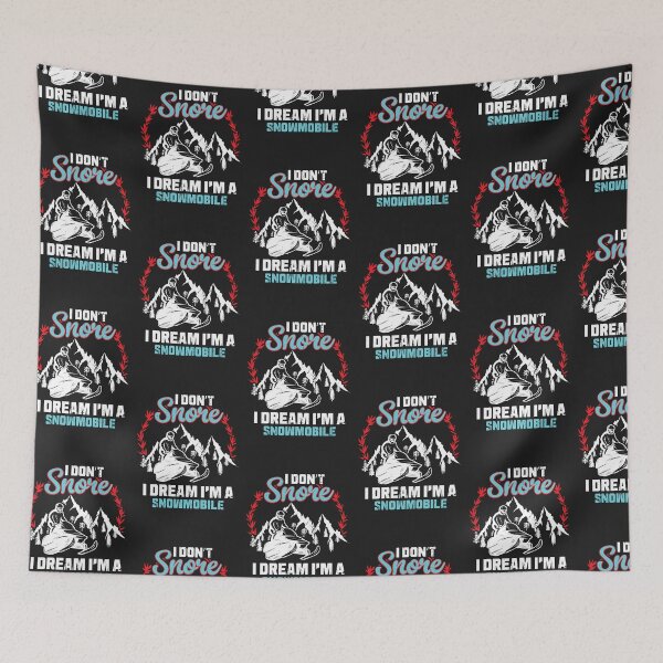 Item preview, I Don't Snore I Dream I'm A Snowmobile designed and sold by Best-Designers.