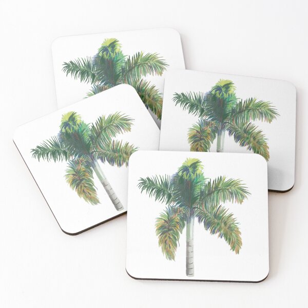 Item preview, Palm tree with colorful leaves designed and sold by Jessiemay-arts.