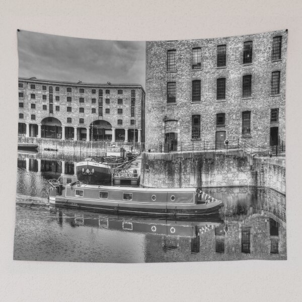 Item preview, Narrowboat Albert Dock  designed and sold by Londonimages.