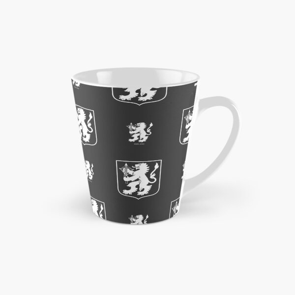 Item preview, Småland Crossbow Lion, Black and White Pattern (Sweden/ Svenska landskap) designed and sold by Landskapsbutiken .com.