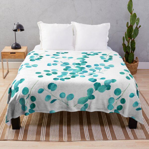 Item preview, Blue-Green Eucalyptus Leaves Abstract Art Designs designed and sold by DEC02.