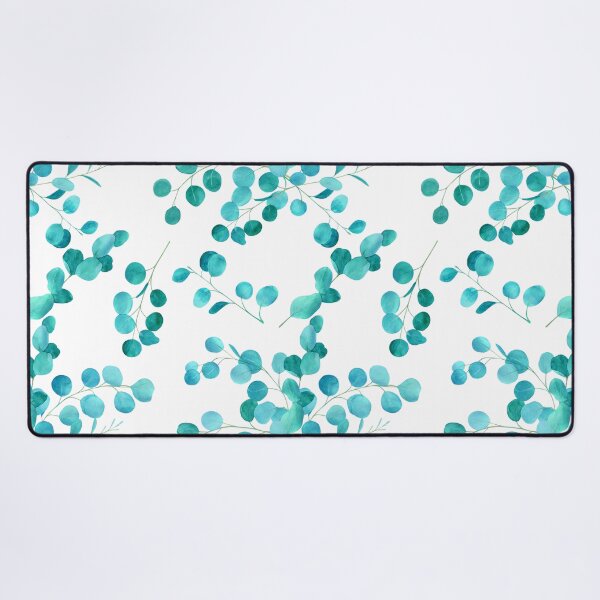 Item preview, Blue-Green Eucalyptus Leaves Abstract Art Designs designed and sold by DEC02.
