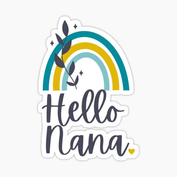 Item preview, Hello Nana | Boho Unisex Nana designed and sold by DevlynnDesigns.