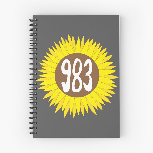 Item preview, Hand Drawn Colorado Sunflower 983 Area Code designed and sold by itsrturn.