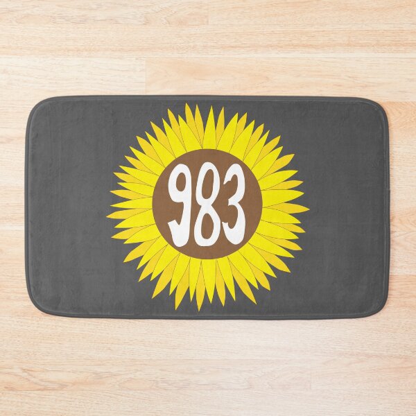 Item preview, Hand Drawn Colorado Sunflower 983 Area Code designed and sold by itsrturn.