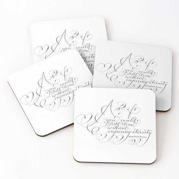 Item preview, As if you could kill time quote designed and sold by Melissa Renee.