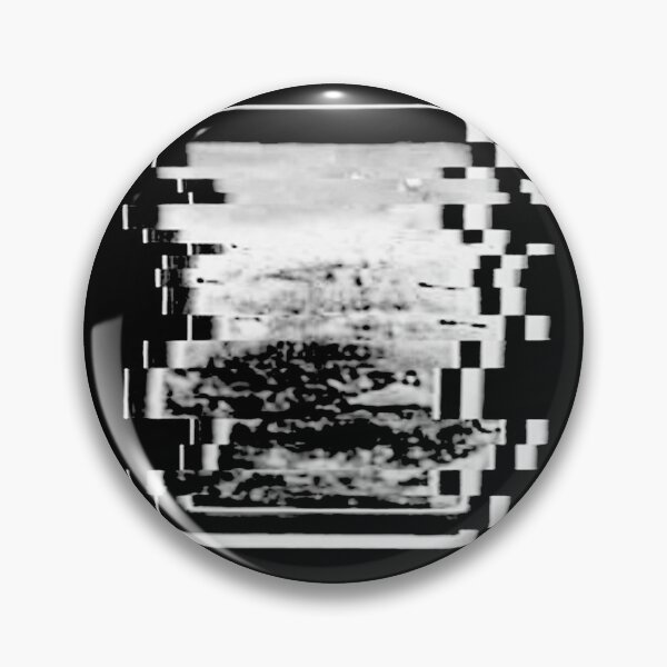 Item preview, Black and White Glitch Art designed and sold by AintJames.