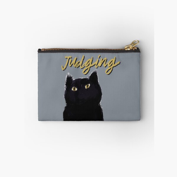 Item preview, Black cat, Judging Kitty designed and sold by Constant Readers.