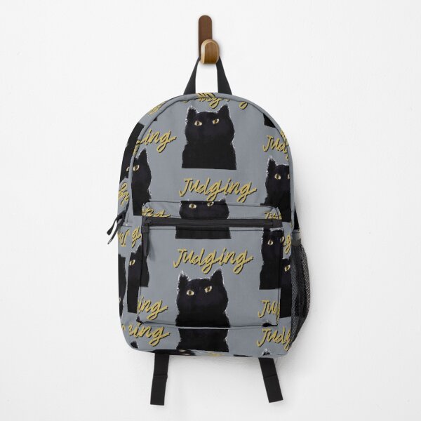 Item preview, Black cat, Judging Kitty designed and sold by Constant Readers.