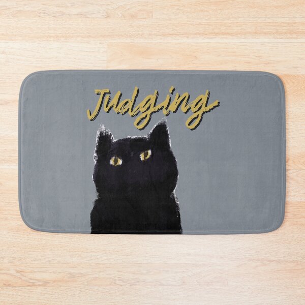 Item preview, Black cat, Judging Kitty designed and sold by Constant Readers.