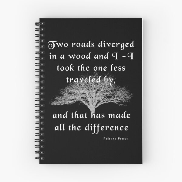 Item preview, Robert Frost The Road Less Traveled designed and sold by Brad Chambers.