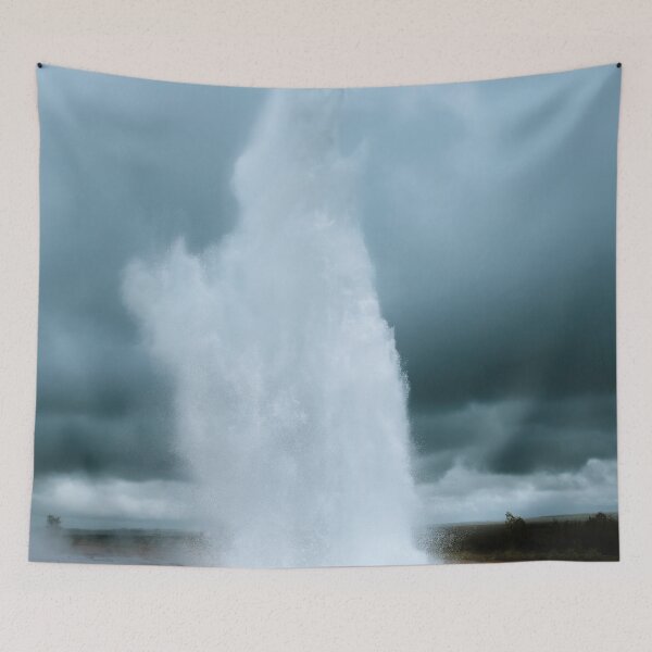 Item preview, Moody Geysir in Iceland – Landscape Photography designed and sold by regnumsaturni.