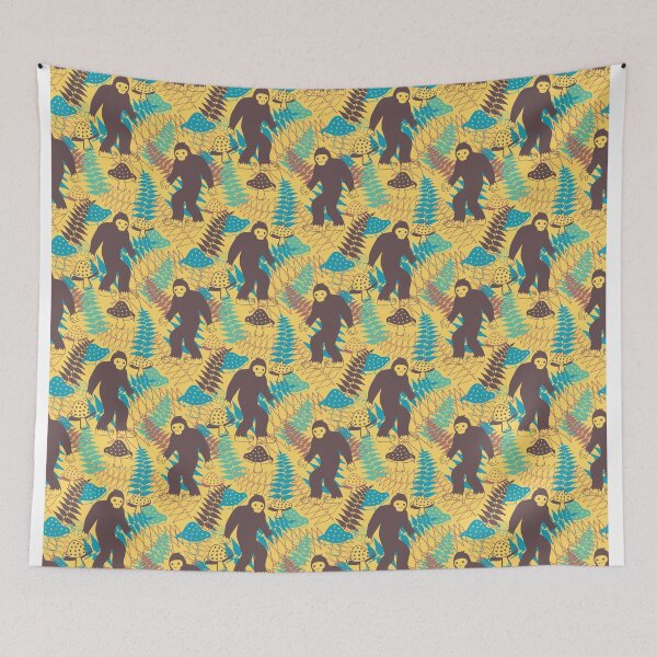 Item preview, Sasquatch Hawaiian Pattern designed and sold by babybigfoot.