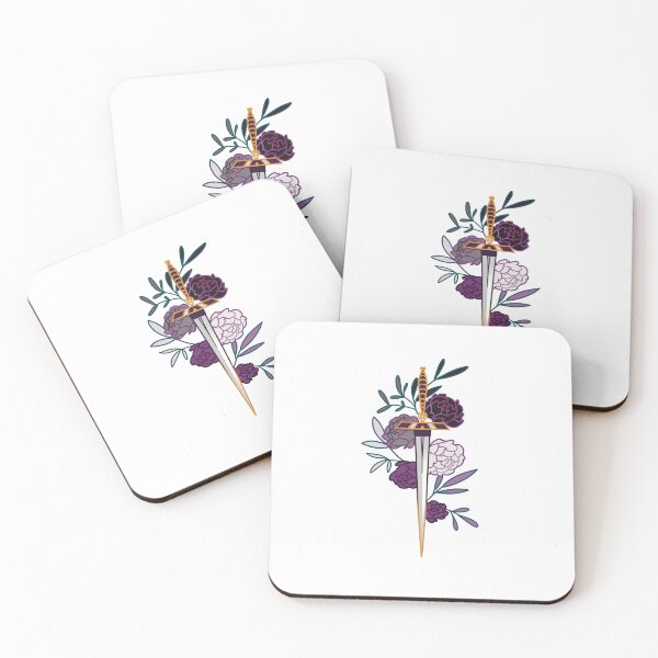 Item preview, floral ace sword • subtle pride flag designed and sold by sunfloras.