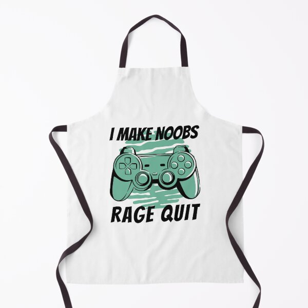 Item preview,  i make noobs rage quit | Funny Gamer Saying  designed and sold by uranus1store.