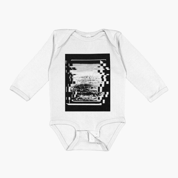 Item preview, Black and White Glitch Art designed and sold by AintJames.
