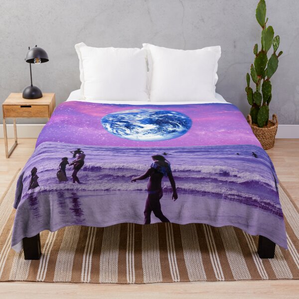 Item preview, Trippy Purple Cosmic Beach  designed and sold by Yasmine khalifa.