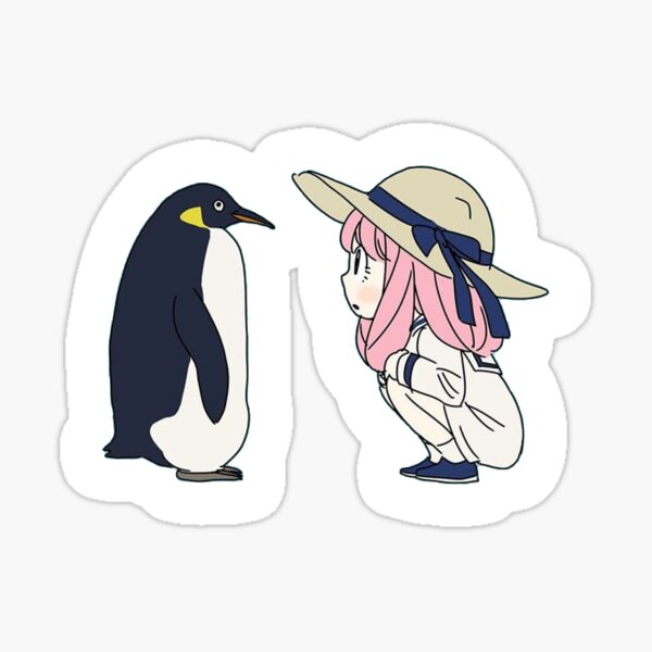 SPY Anya Penguin Half Body Sticker –