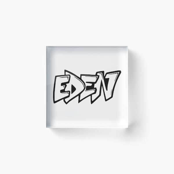Aperçu de l'œuvre Eden - Création de noms de graffitis créée et vendue par NameThatShirt.