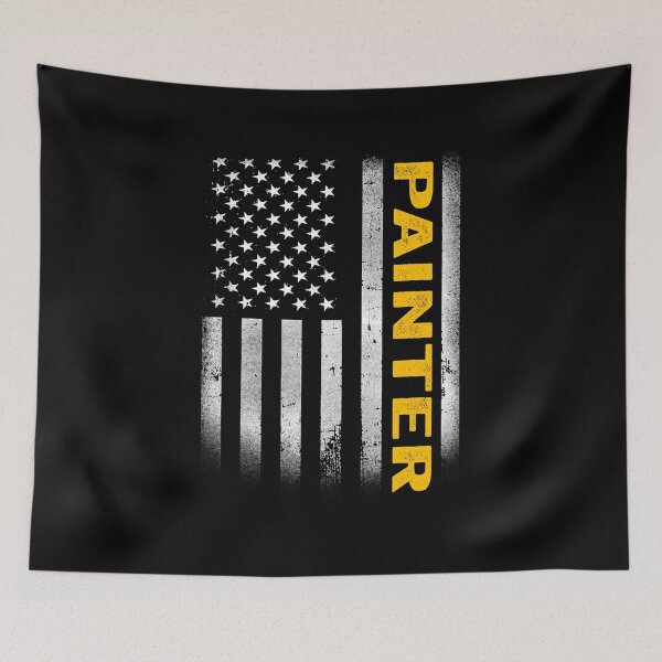 Item preview, Painter Dad American Flag, Vintage USA Painter American Flag, Painter Dad Mens Womens Girls Christmas Fathers Day Gift designed and sold by xlnv.