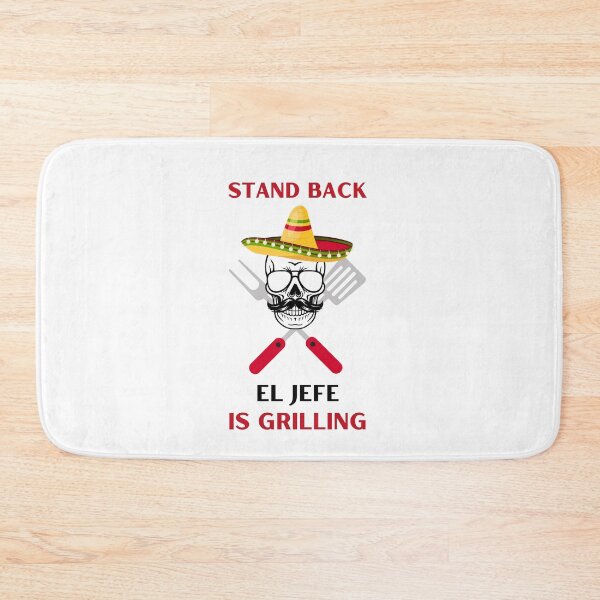 Item preview, FUNNY MEXICAN DAD STAND BACK EL JEFE IS GRILLING designed and sold by appareltolove.