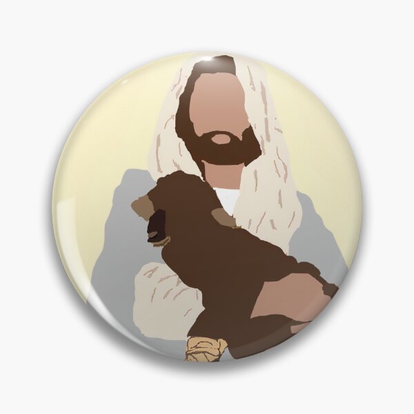 Item preview, Jesus Holding Hurt Sheep designed and sold by Bear Club Creations.