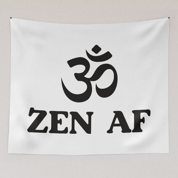 Item preview, Yoga Meditation Zen Quote - Zen AF designed and sold by imjuliana.